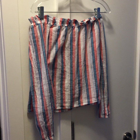 Marine layer off the shoulder long sleeve top - Picture 2 of 3